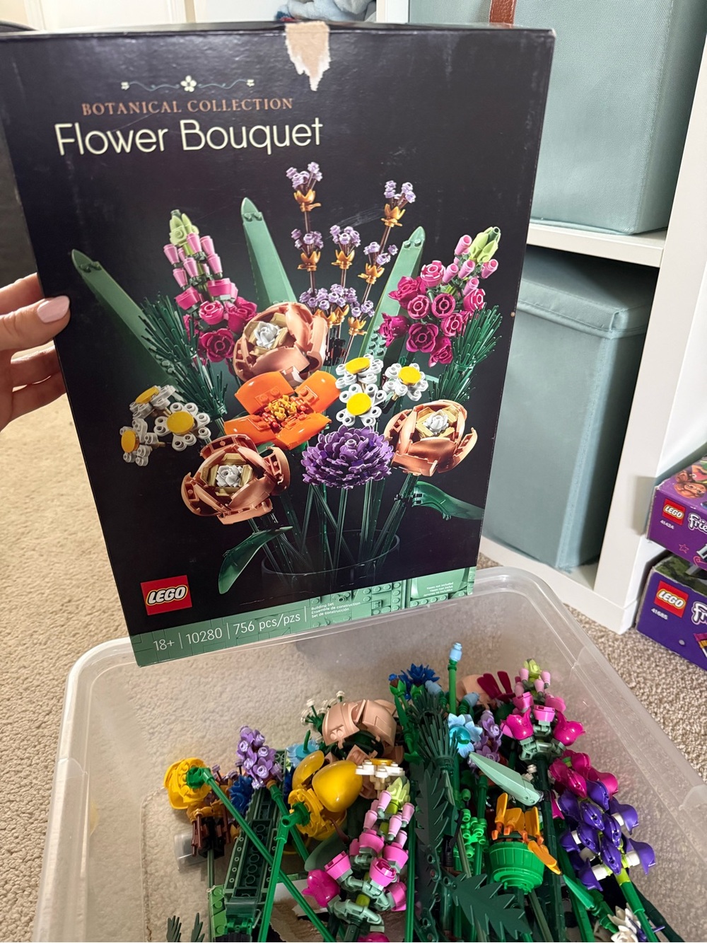 2 SETS!! LEGO Flower Bouquet Botanical Collection - Multicolor,10280 + 10313